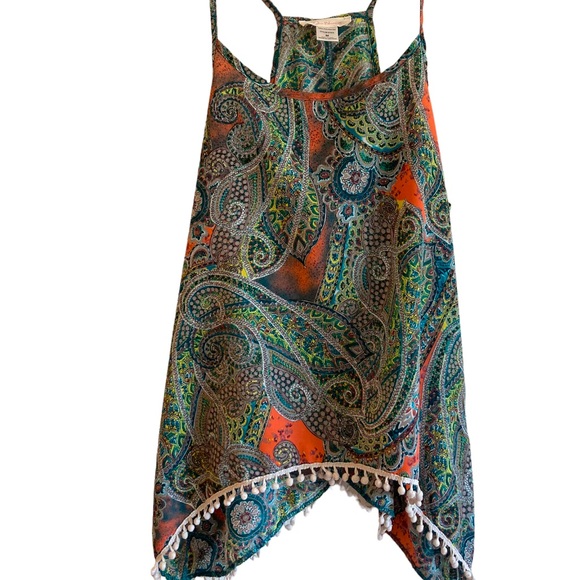 Boho Open Back Tank - Picture 2 of 4